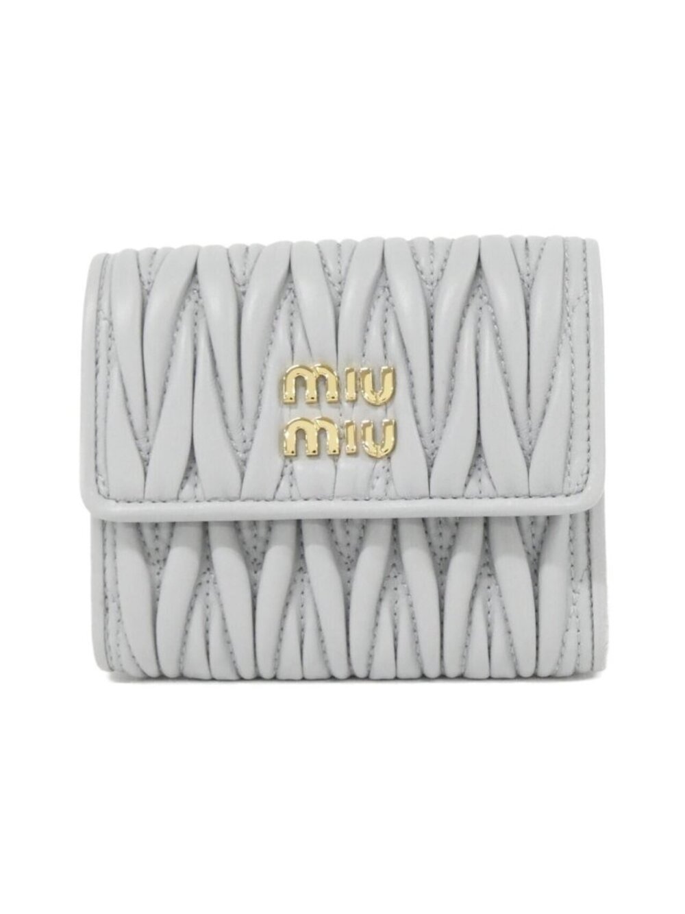 Miu Miu Wallet Gold
